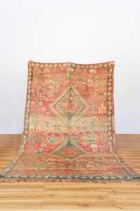 Vintage Moroccan Boujaad Rug -Aahira