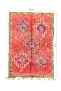 Vintage Moroccan Boujaad Rug -Nese