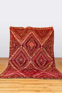 Vintage Moroccan Beni M'Guild Rug - Nurhan