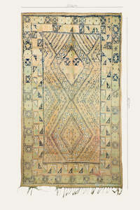 Vintage Moroccan Beni M'Guild Rug - Naila