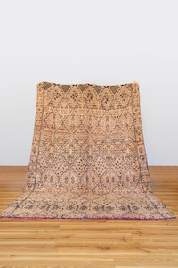 Vintage Moroccan Beni M'Guild Rug - Johari