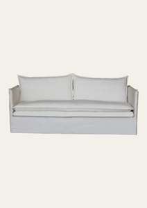 Malta Slip Cover 3 Seater Sofa - Cloud