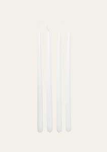 Broste Taper Candle - Pure White Set of 4