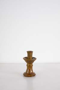 Moroccan Mustard Candle Holder - Small