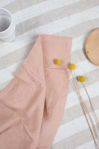 Store-based retail: Nude Pink Napkin - Set of Four