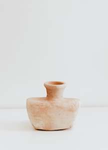 Store-based retail: Sculptural Tamegroute Candle Holder/Vessel