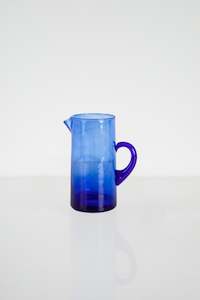 Store-based retail: Moroccan Cobalt Jug/Carafe