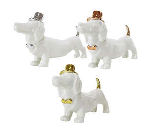 Variety: Ceramic Dachshund With Top Hat