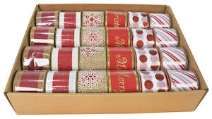 Variety: Christmas Ribbon (6.3cm x 2.7m)