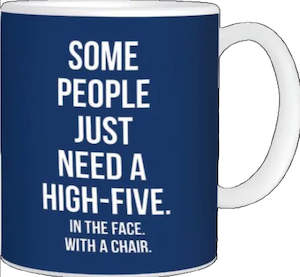 Variety: Novelty Mug - High Five In The Face