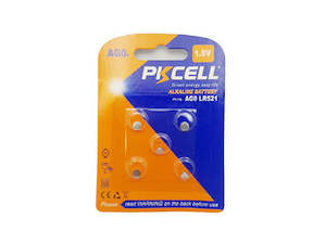 Variety: PKCELL Lithium Button Batteries 1.5V (AG0) 5PK