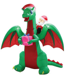 Airpower Santa On Dragon (2.7M)