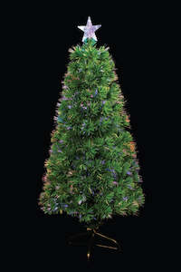 Variety: LED Fiber Optic Tree (120cm) - Multi Colour