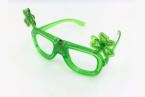 Party Glasses Flashing Shamrock