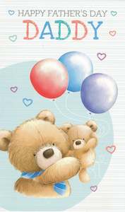 Jordan Fathers Day Greeting Card - Teddy Bears