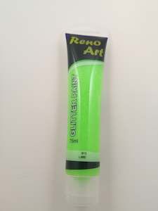 Variety: #913 Reno Art Acrylic Glitter Paint (75ml) - Lime