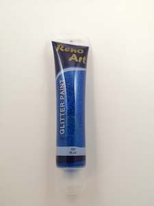 #909 Reno Art Acrylic Glitter Paint (75ml) - Blue