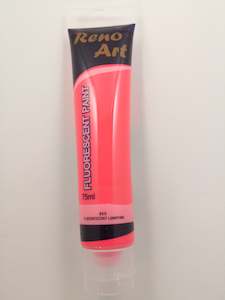 #850 Reno Art Acrylic Paint (75ml) - Fluorescent Lumipink