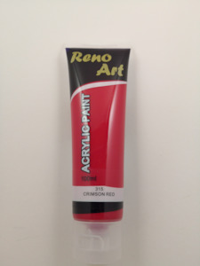 #315 Reno Art Acrylic Paint (100ml) - Crimson Red