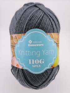 #34 Knitting Yarn (110g) - Dark Grey