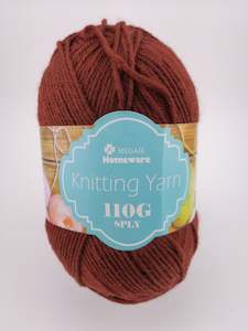 Variety: #33 Knitting Yarn (110g) - Brown