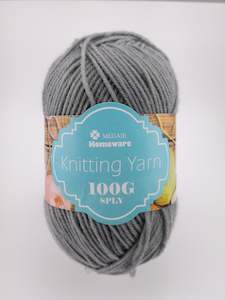 Variety: #15 Knitting Yarn (110g) - Grey