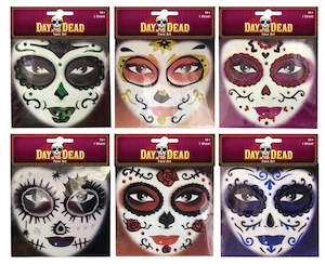 Day Of The Dead Face Art