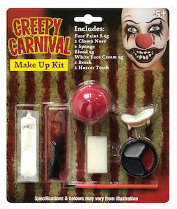 Variety: Creepy Clown Make Up Kit