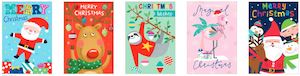 Christmas Card Bundle 10PK - Contemporary