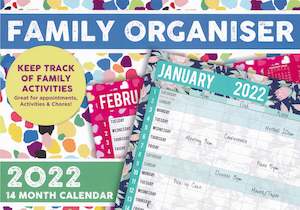 Variety: Calendar (Rectangle) - Family Organiser