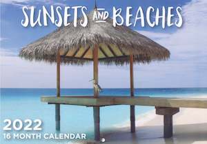 Calendar (Rectangle) - Sunsets And Beaches