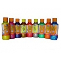 Glitter paint 250ml - orange