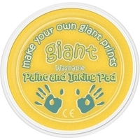 Paint stamp pad - yellow