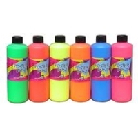 Artist supplies wholesaling: Fluorescent paint 500ml - pink