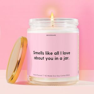 Smells like all I love about you in a jar.