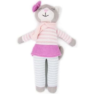 plush toy: Knitted Kitten