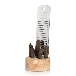 Rivsalt Pepper & Grater Set