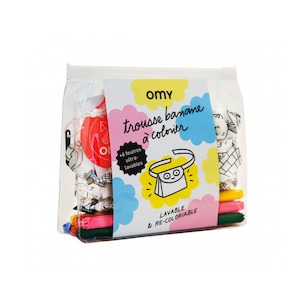 Belly Bag: OMY France ~ Bum Bag Colouring Kit