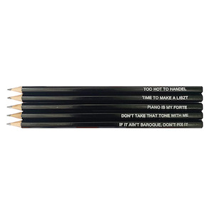 Man Mans Best Friend: Music Lover's | Pencil Set