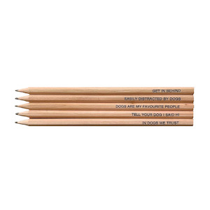 Man Mans Best Friend: Dog Lover's | Pencil Set