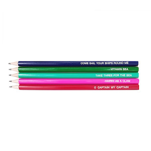 Man Mans Best Friend: Sea Lover's | Pencil Set