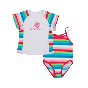 Swimsuit Set | Multi Stripe