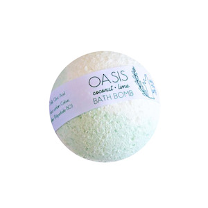 Bath Bomb | Oasis ~ Coconut + Lime