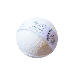 Bed Bath: Bath Bomb | Bliss ~ White Musk