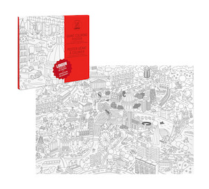 OMY France ~ Giant Colouring Poster | London