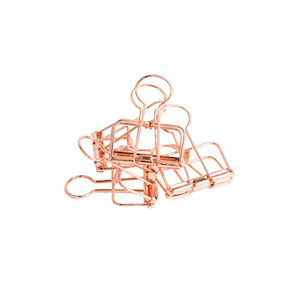 Copper Bulldog Clips - Small | Pack of 6