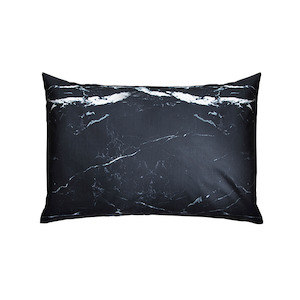 Made Of Tomorrow: Pillowcase | Black Marble