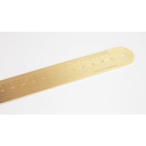 Steel Ruler | Gold