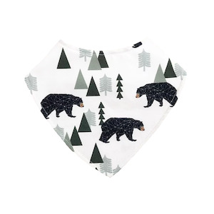 Dribble Bib | Bears & Trees