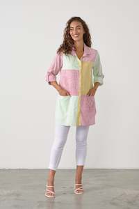 Womenswear: Caju Multi Patch Shirt - CZ822